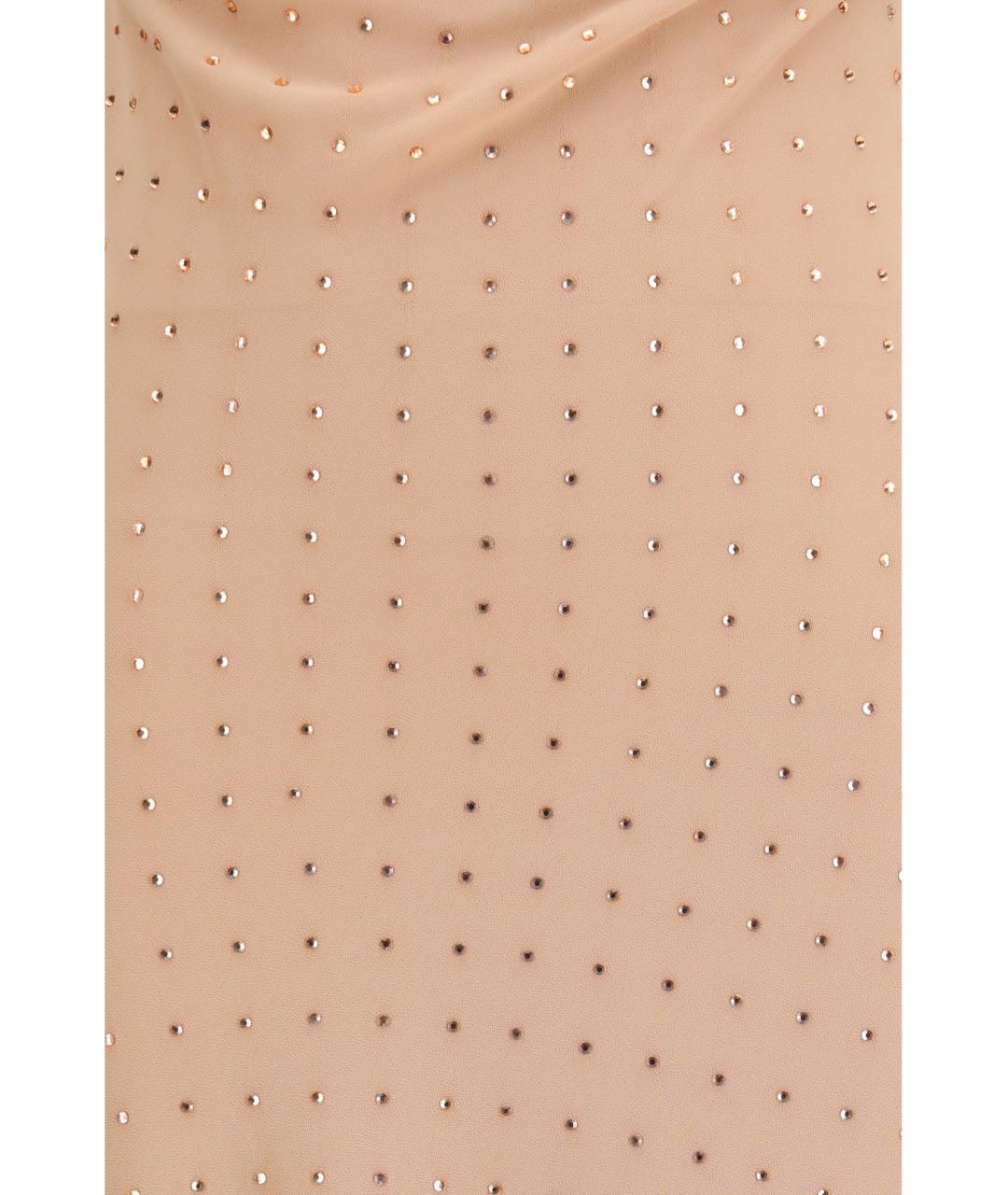 PINKO Розовое полиэстеровое повседневное платье, фото 3