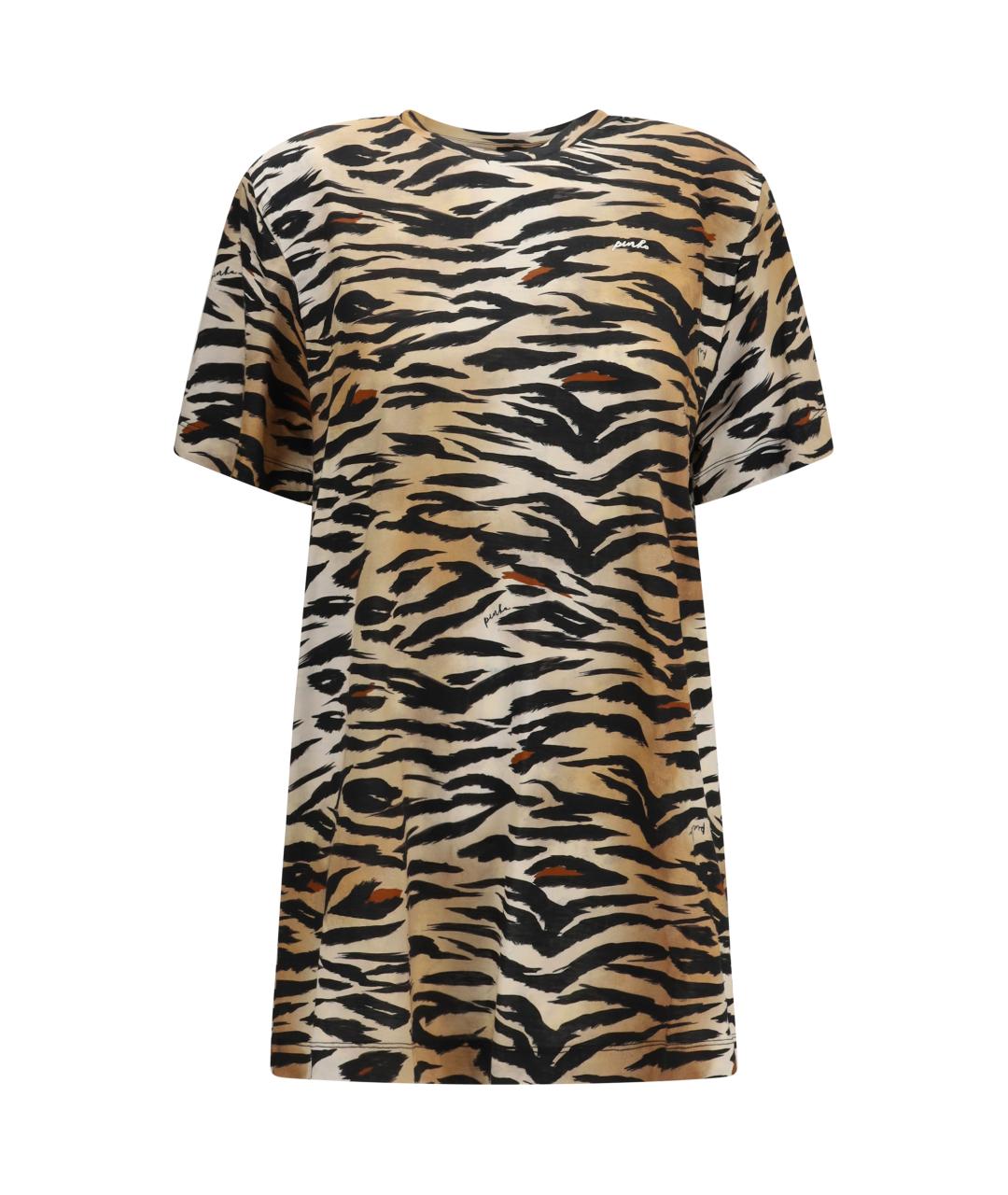 PINKO Мульти хлопковая футболка, фото 1