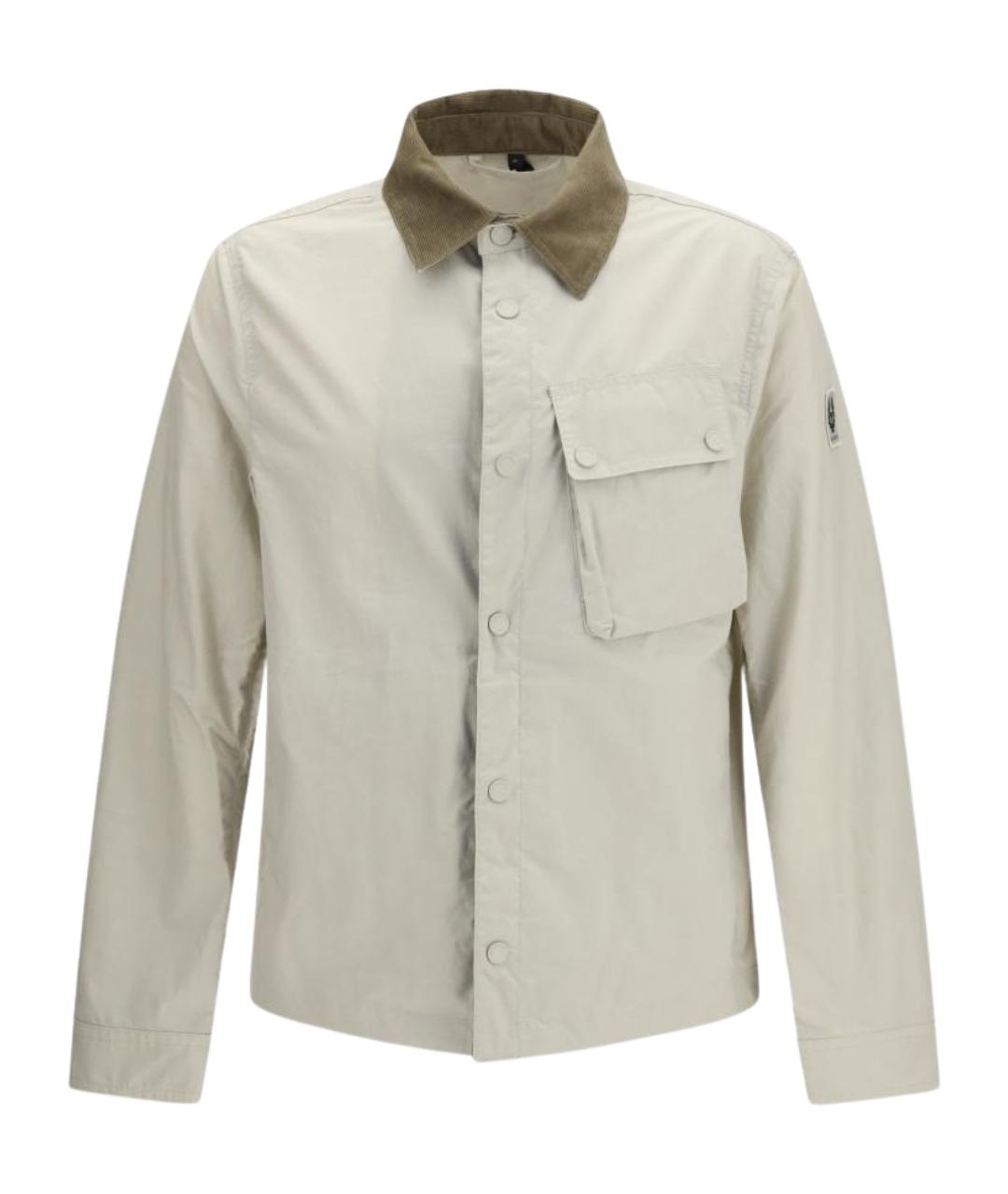 BELSTAFF Бежевая хлопковая куртка, фото 1