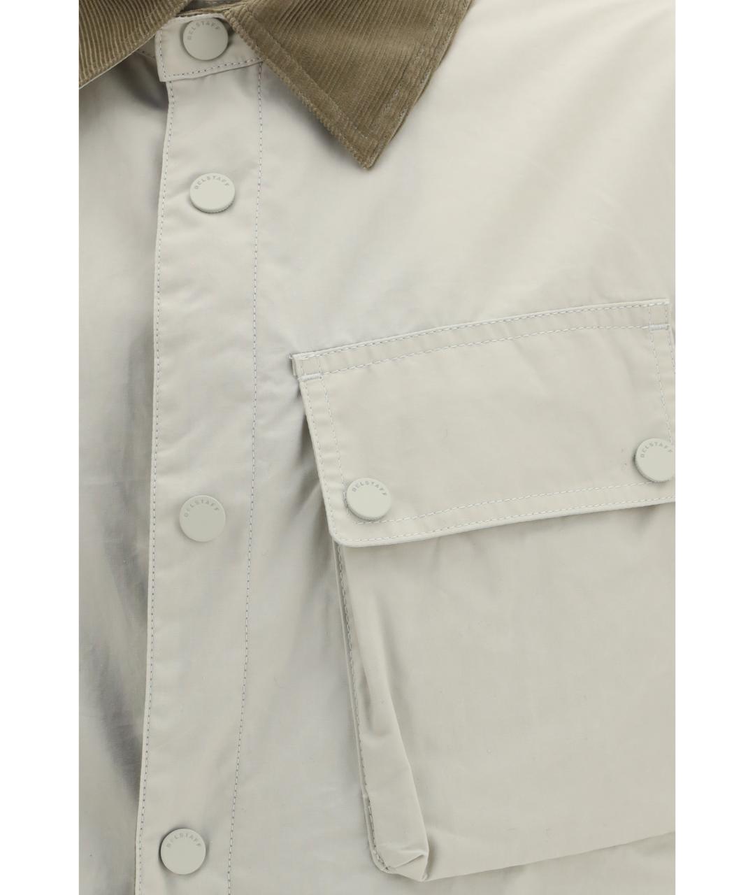 BELSTAFF Бежевая хлопковая куртка, фото 3