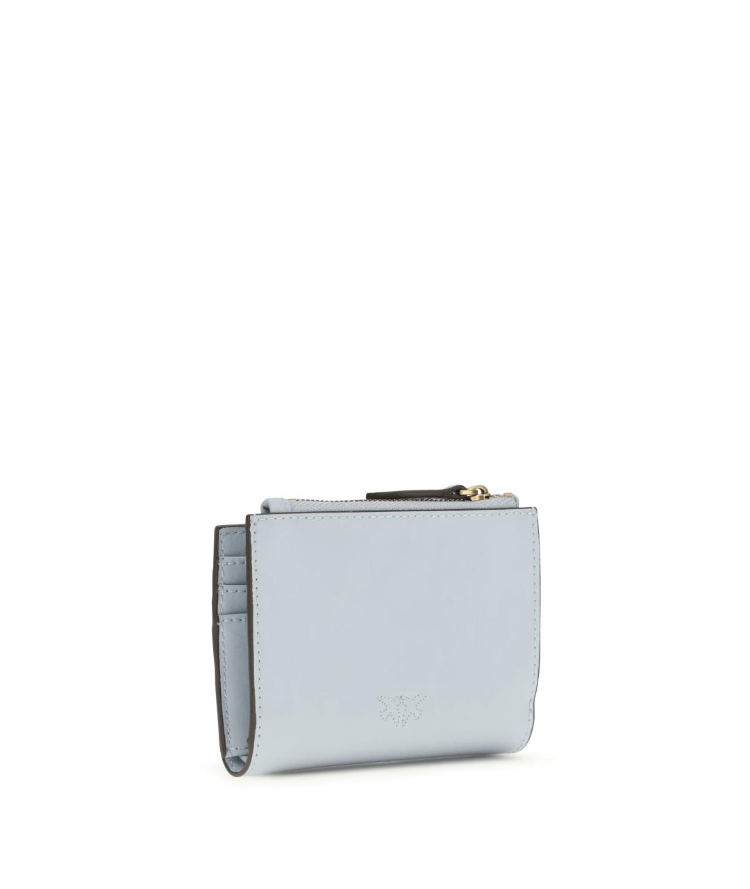 PINKO Голубой кожаный кошелек, фото 2