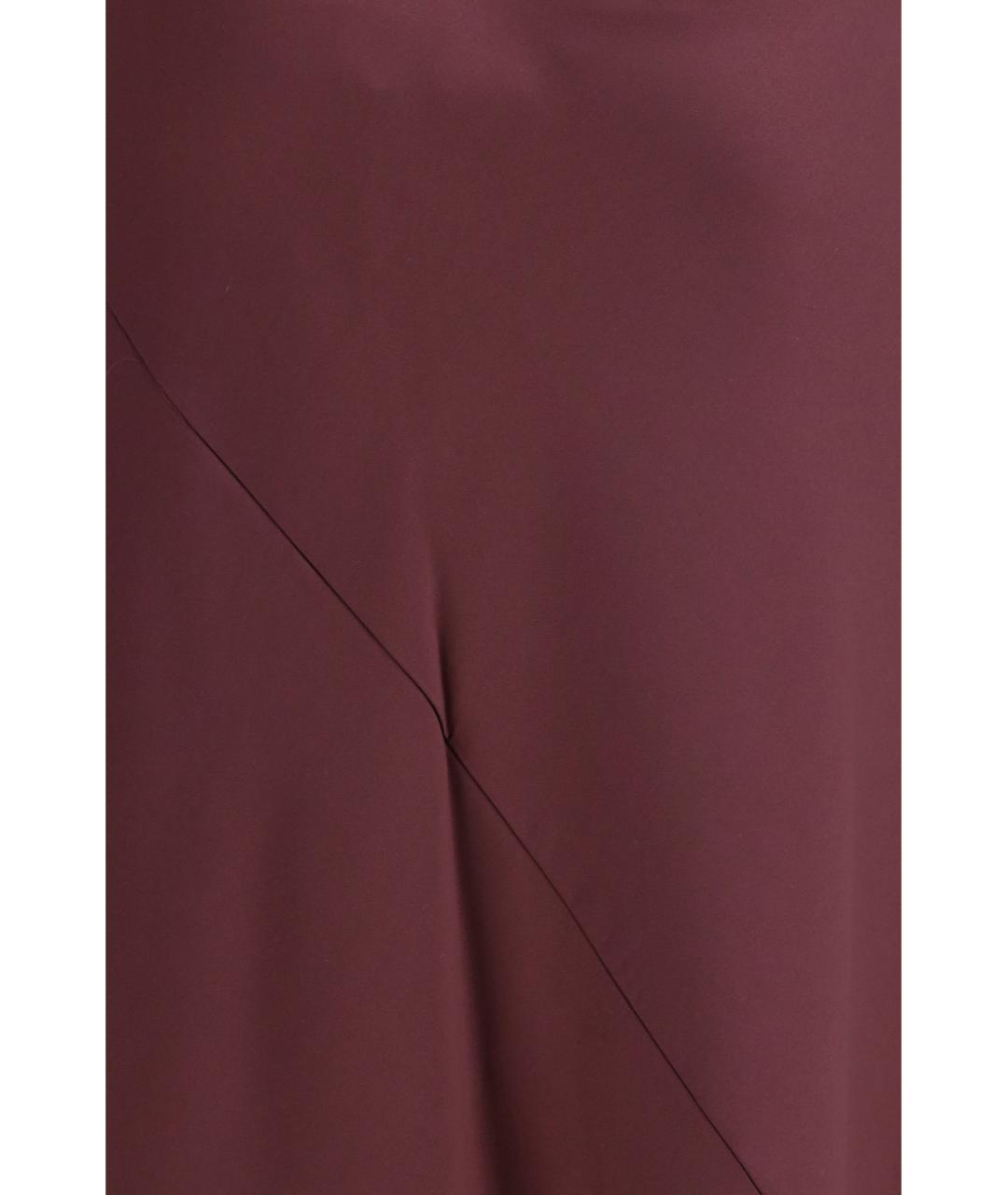 PINKO Бордовое вечернее платье, фото 3