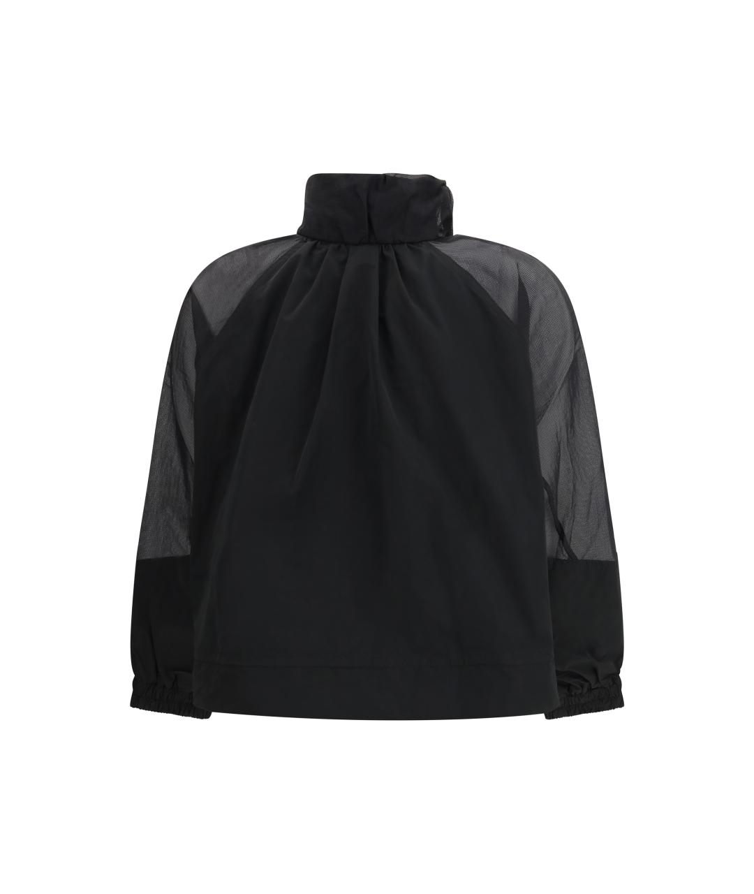 PINKO Черная полиэстеровая куртка, фото 2