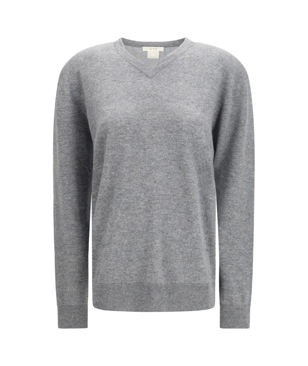 THE ROW Серый кашемировый джемпер / свитер, фото 1