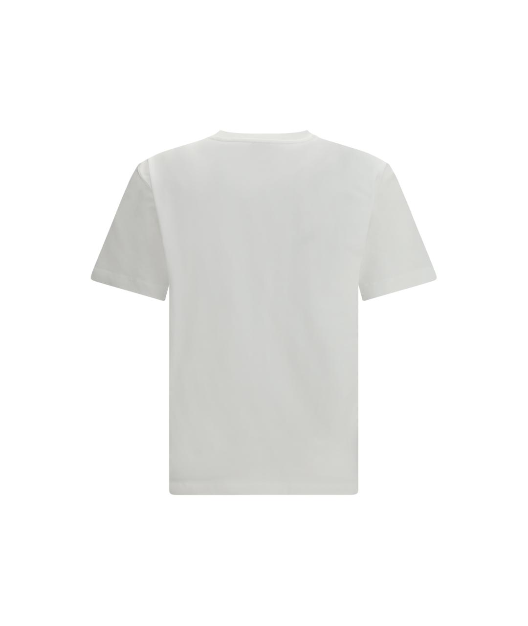 PINKO Белая хлопковая футболка, фото 2