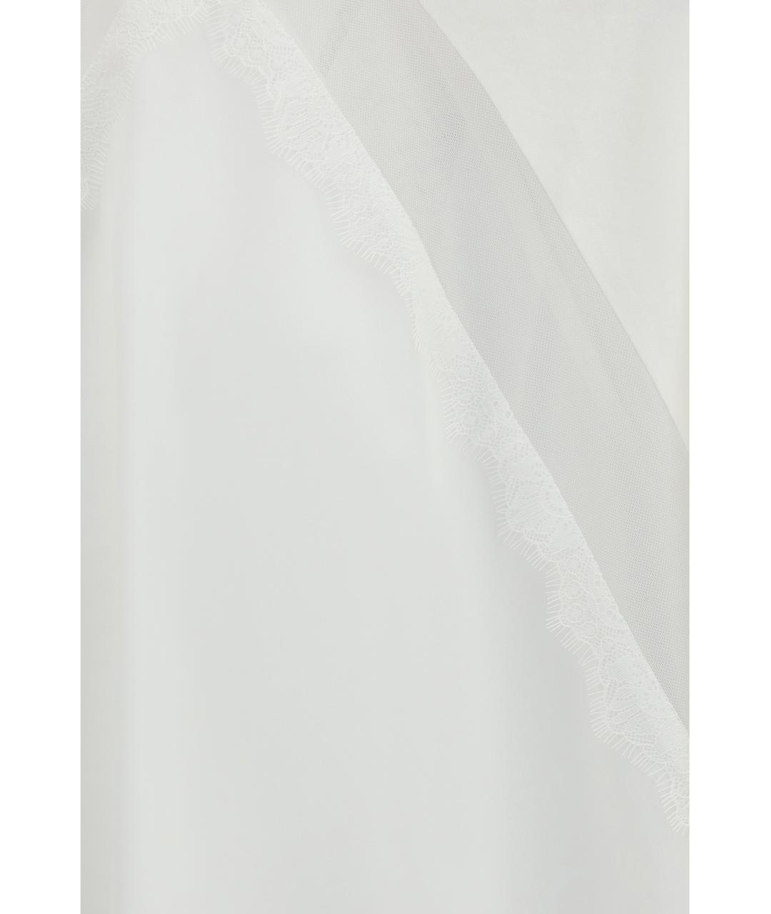 PINKO Белая хлопковая футболка, фото 3