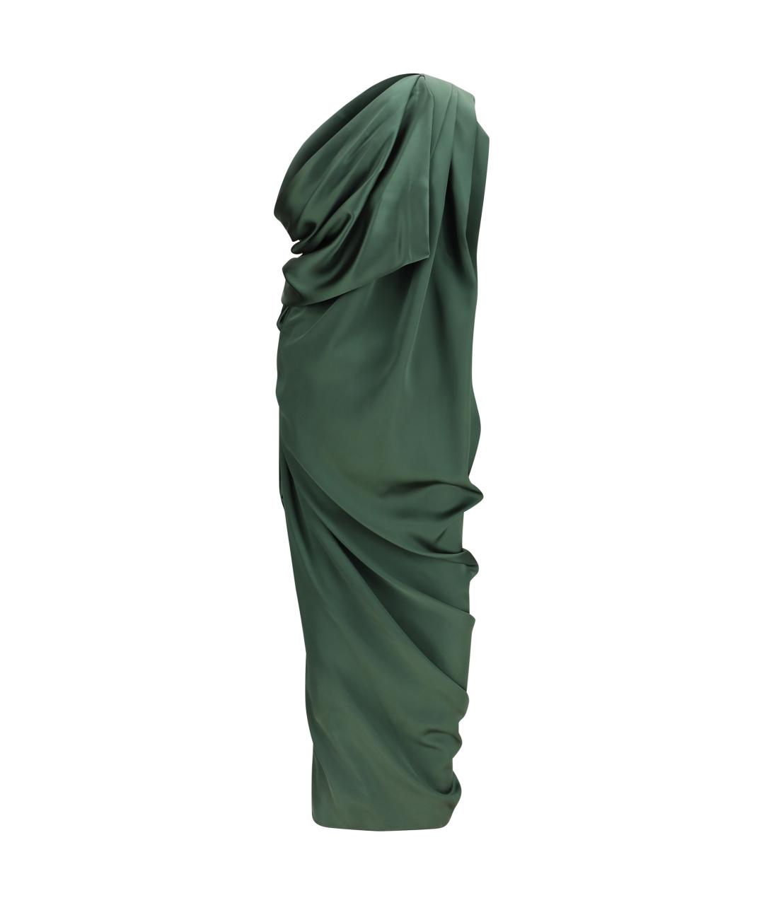 VIVIENNE WESTWOOD Зеленые полиэстеровое вечернее платье, фото 2