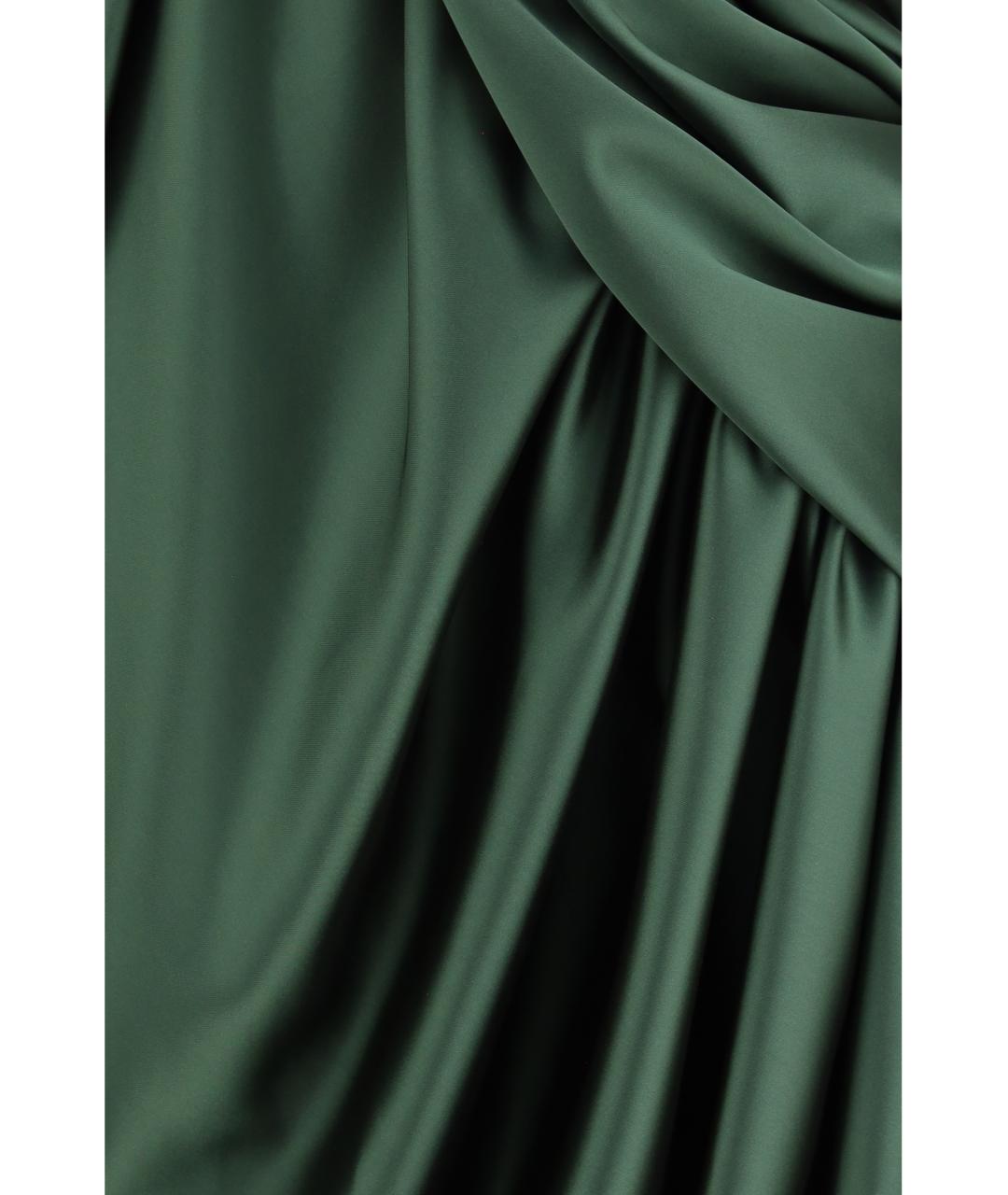 VIVIENNE WESTWOOD Зеленые полиэстеровое вечернее платье, фото 3