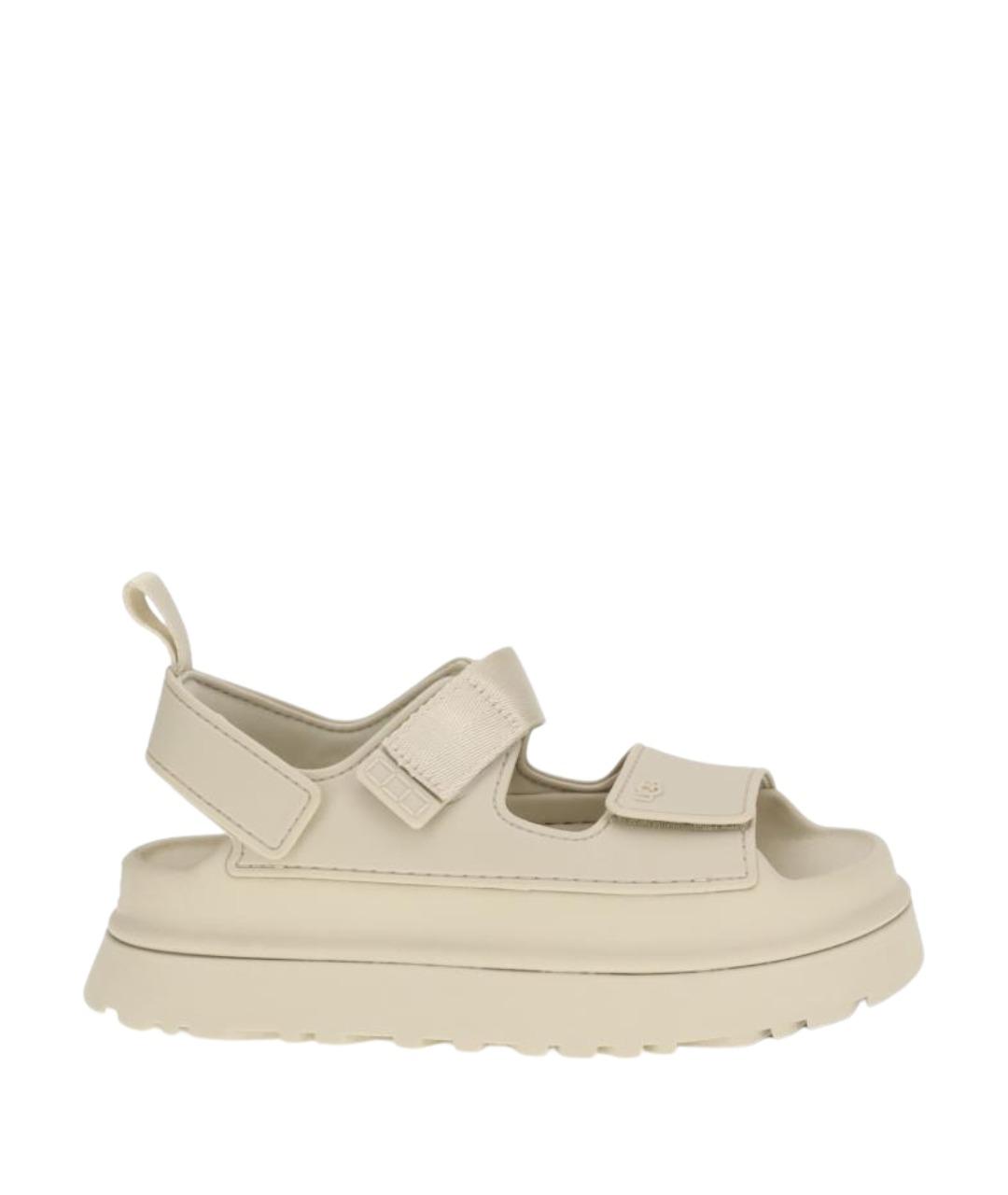 UGG AUSTRALIA Бежевые босоножки, фото 1