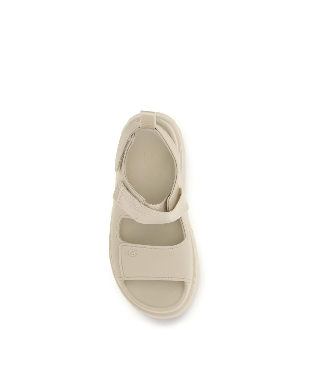 UGG AUSTRALIA Бежевые босоножки, фото 4