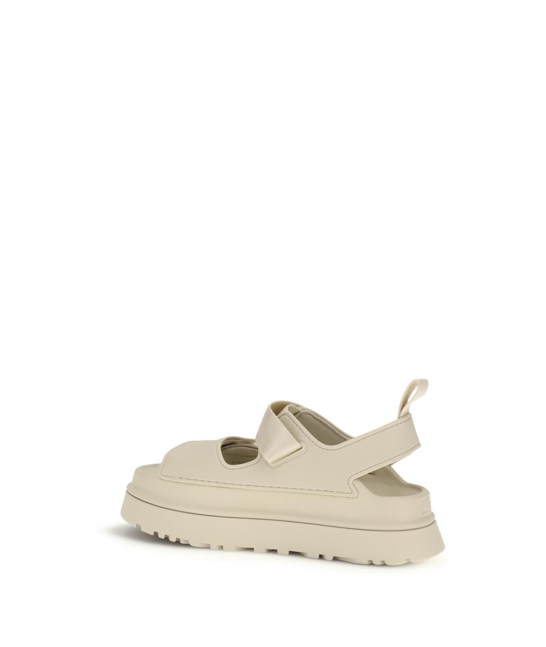 UGG AUSTRALIA Бежевые босоножки, фото 3