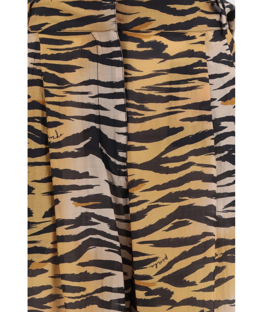 PINKO Мульти хлопковые прямые брюки, фото 3