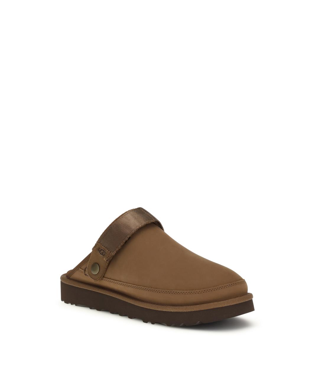 UGG AUSTRALIA Коричневые замшевые сандалии, фото 2