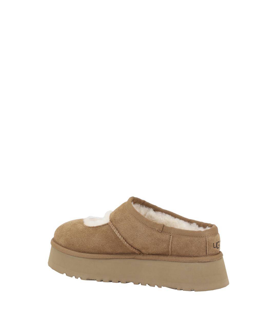 UGG AUSTRALIA Бежевые замшевые ботинки, фото 3