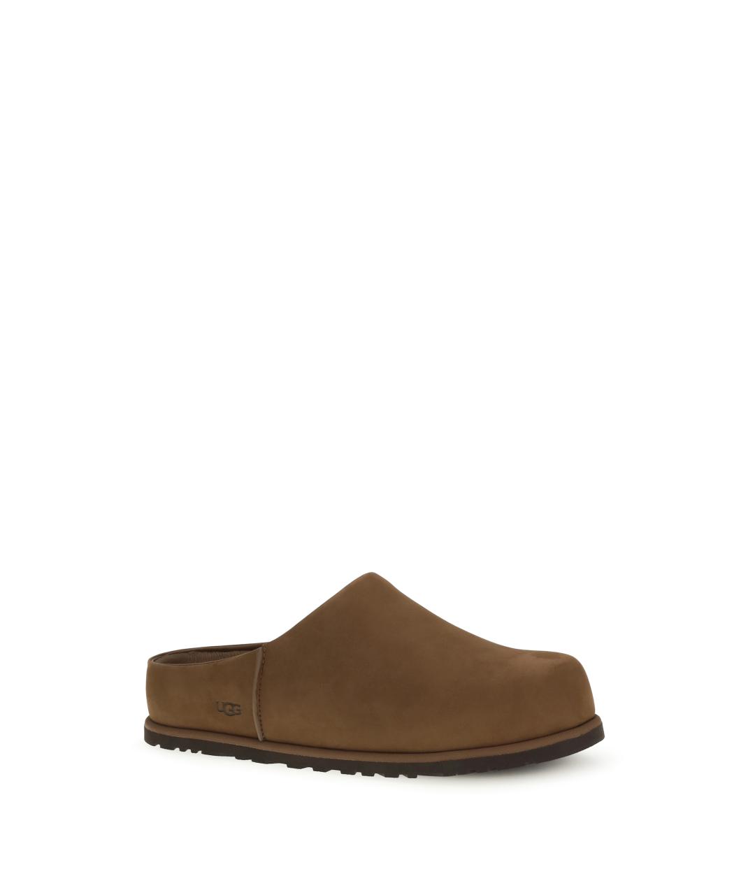 UGG AUSTRALIA Коричневые замшевые сандалии, фото 2