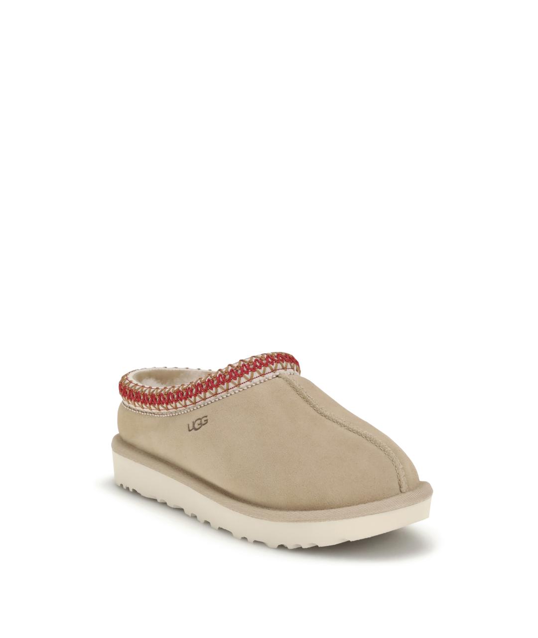 UGG AUSTRALIA Бежевые замшевые мюли, фото 2