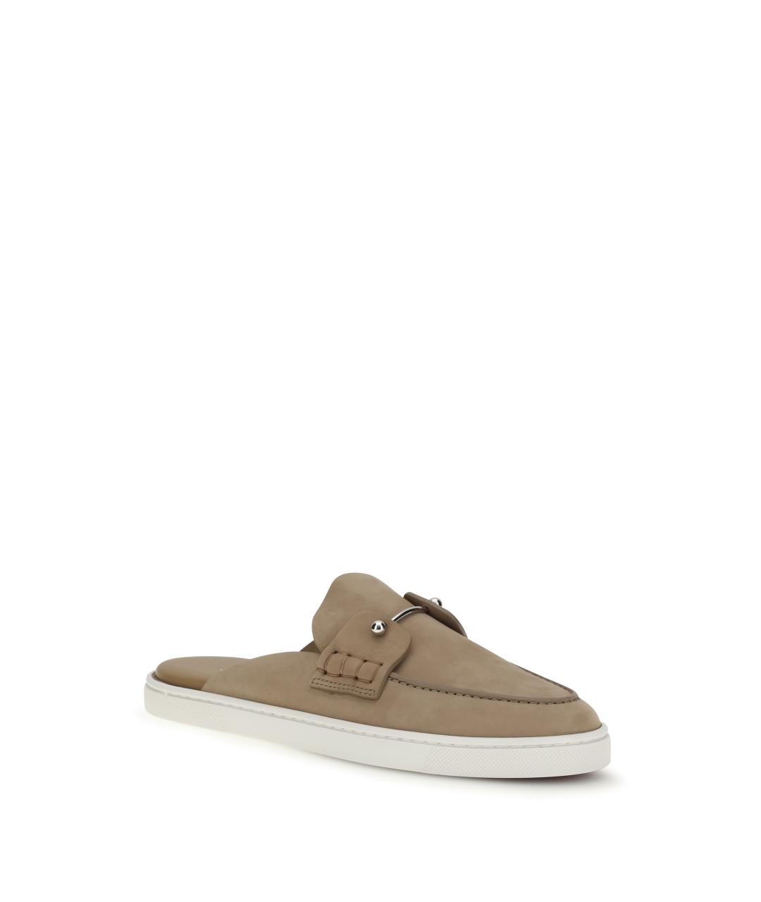 CHRISTIAN LOUBOUTIN Мульти кожаные мюли, фото 2