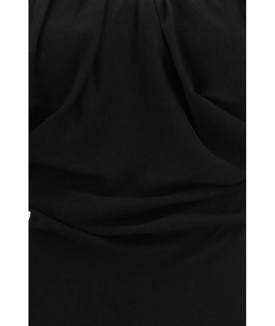 VIVIENNE WESTWOOD Черное вискозное вечернее платье, фото 3