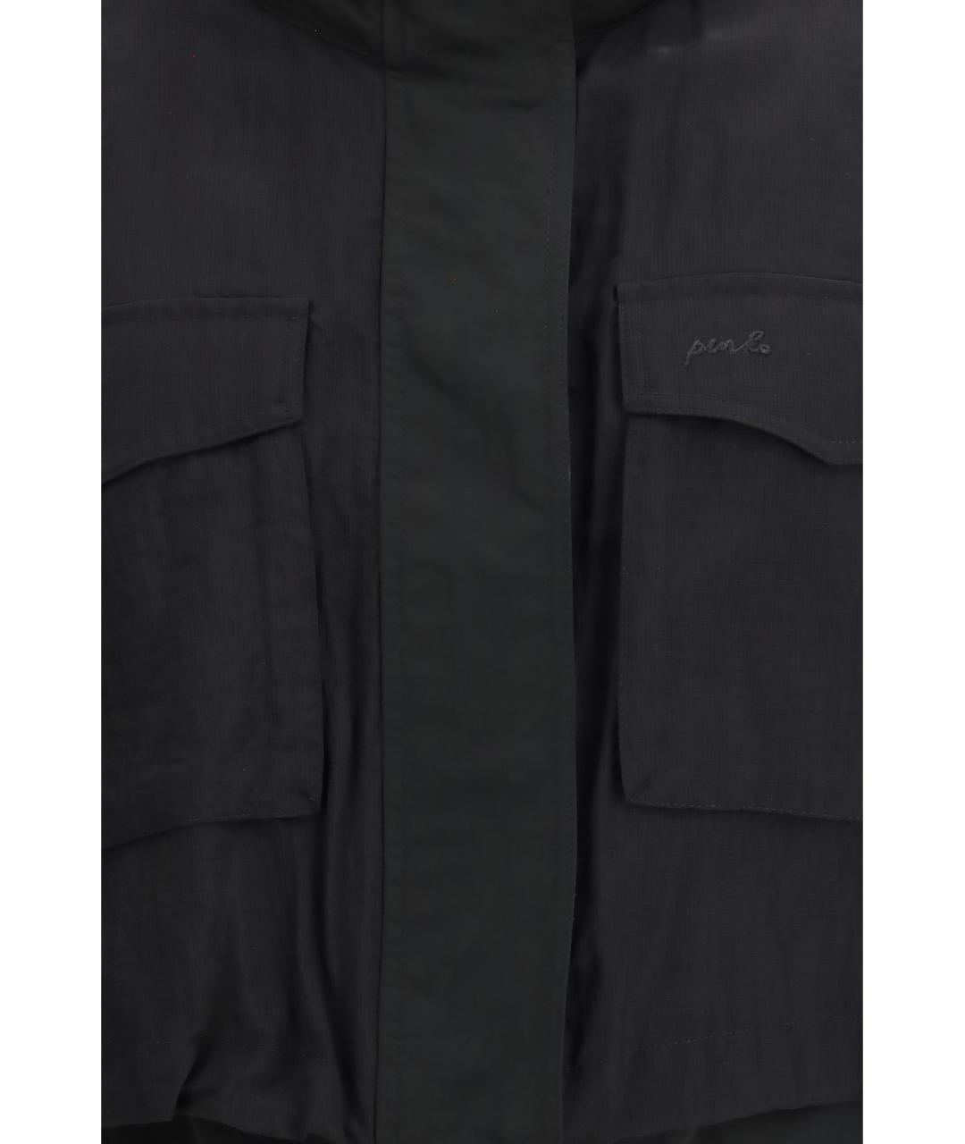 PINKO Черный полиамидовый жилет, фото 3