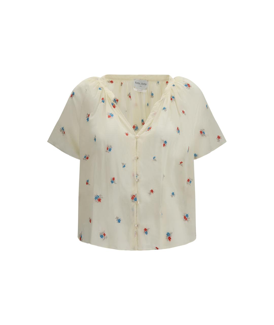 FORTE FORTE Мульти хлопковая рубашка, фото 1