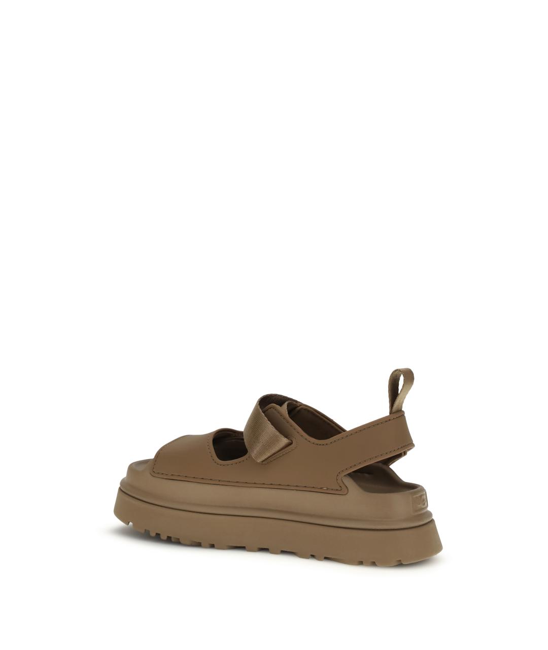 UGG AUSTRALIA Коричневые сандалии, фото 3
