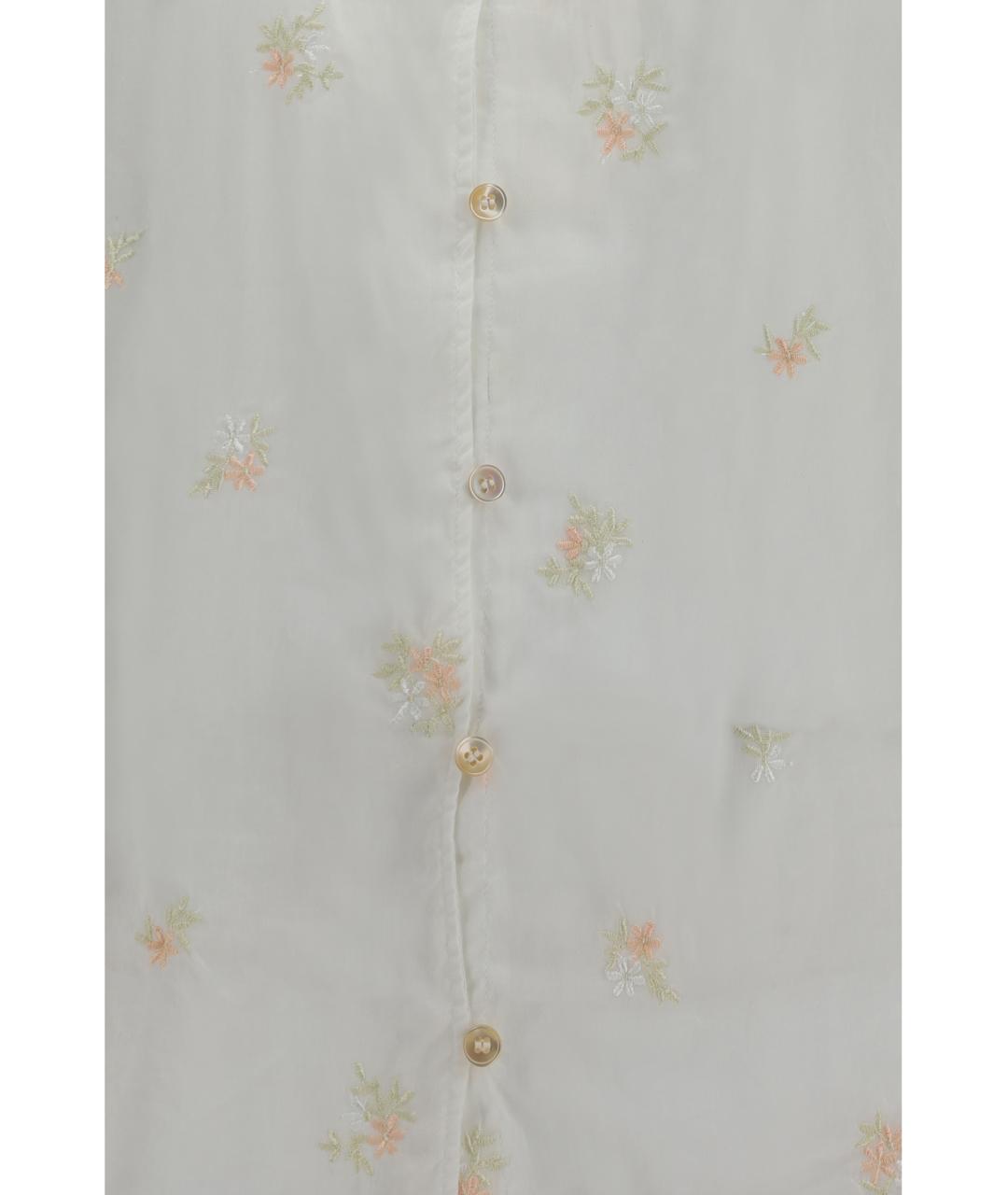 FORTE FORTE Белая хлопковая рубашка, фото 3