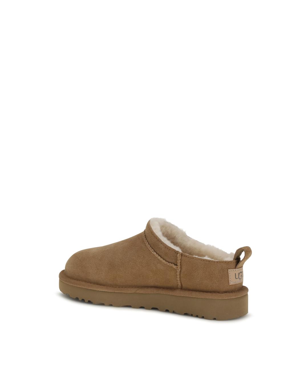 UGG AUSTRALIA Горчичные замшевые ботинки, фото 3