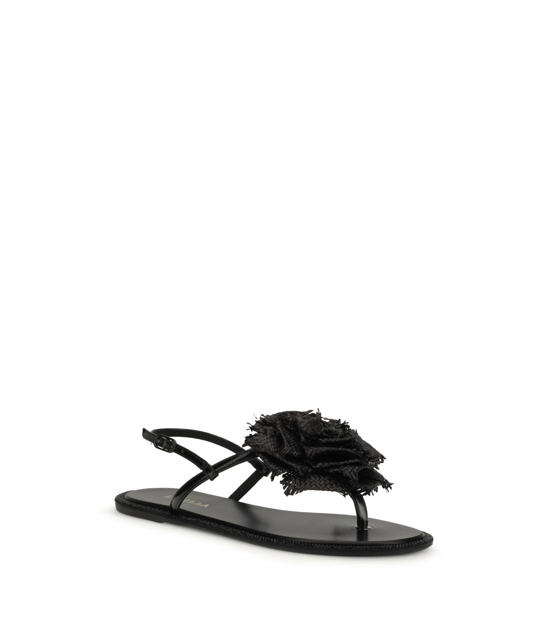 LE SILLA Черные кожаные сандалии, фото 2