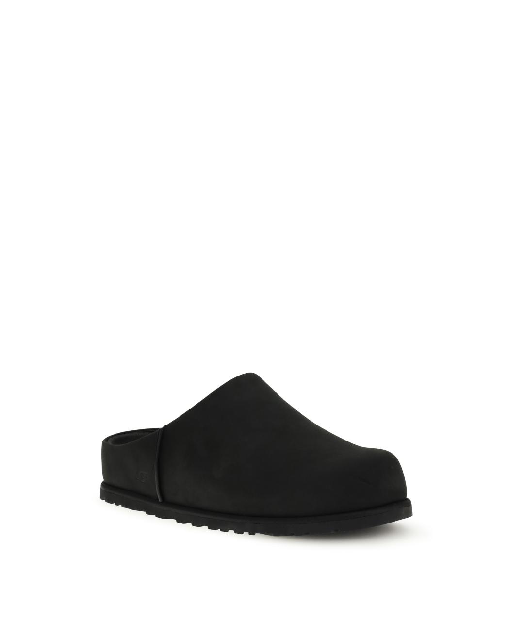 UGG AUSTRALIA Черные замшевые сандалии, фото 2