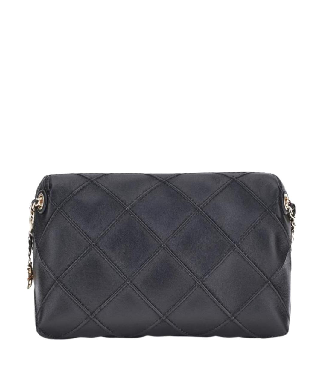 TORY BURCH Черная кожаная сумка через плечо, фото 1