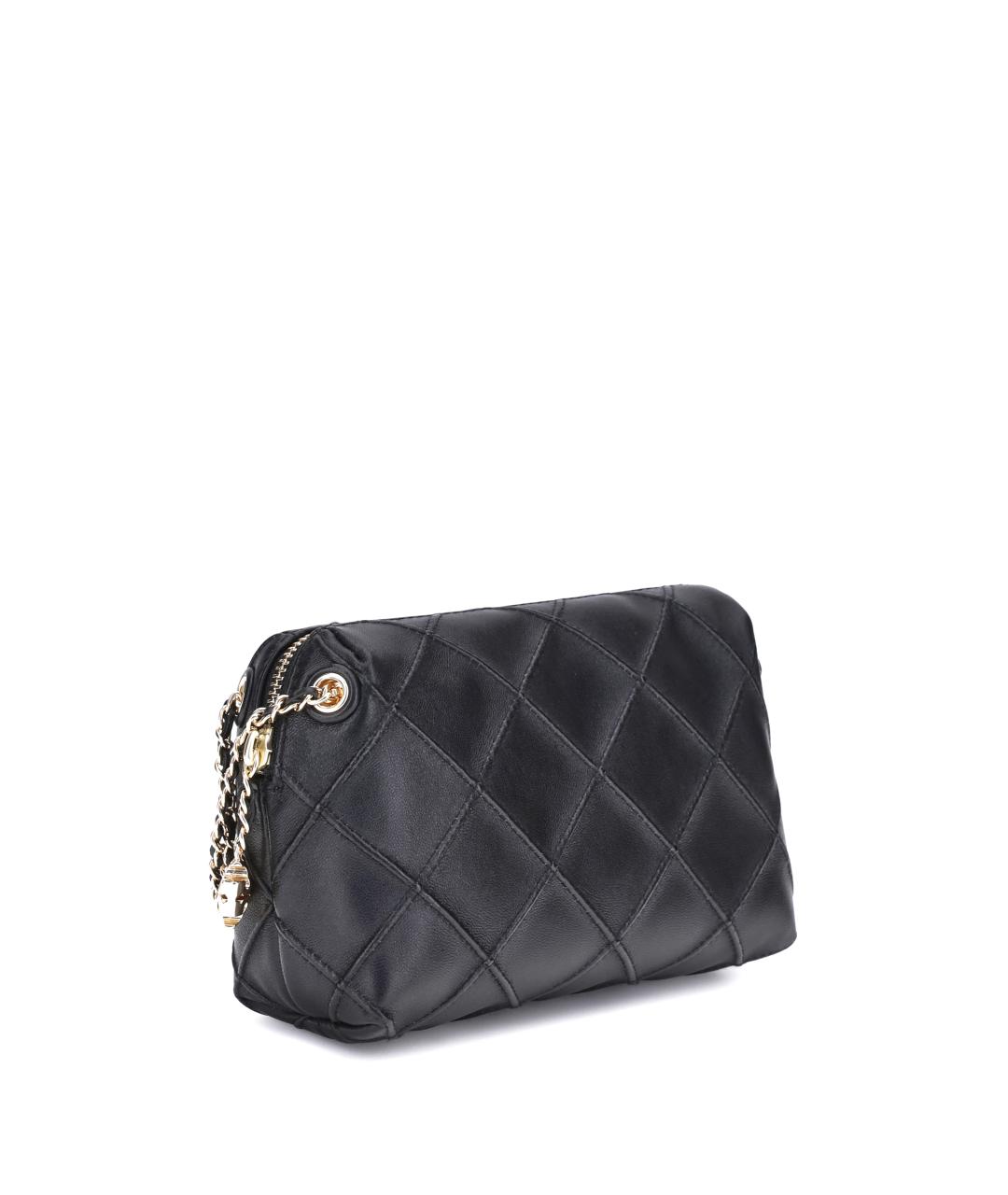 TORY BURCH Черная кожаная сумка через плечо, фото 3