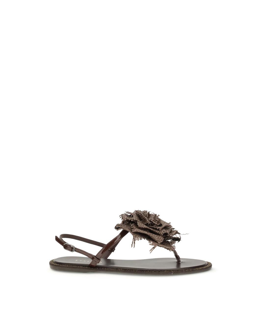 LE SILLA Мульти кожаные сандалии, фото 1