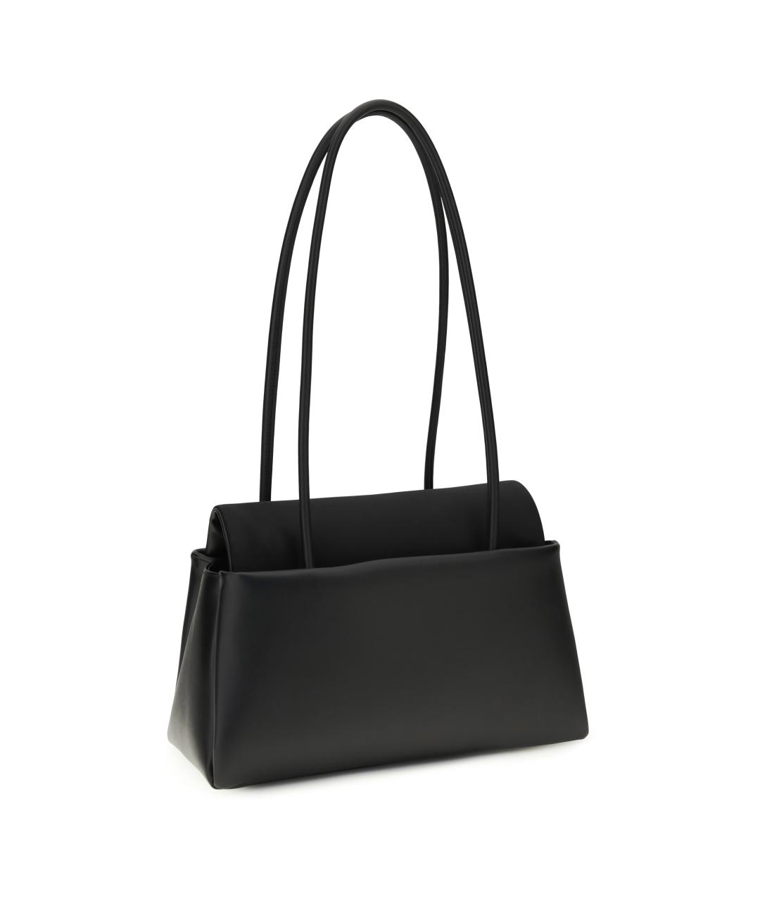 PRADA Черная кожаная сумка через плечо, фото 3