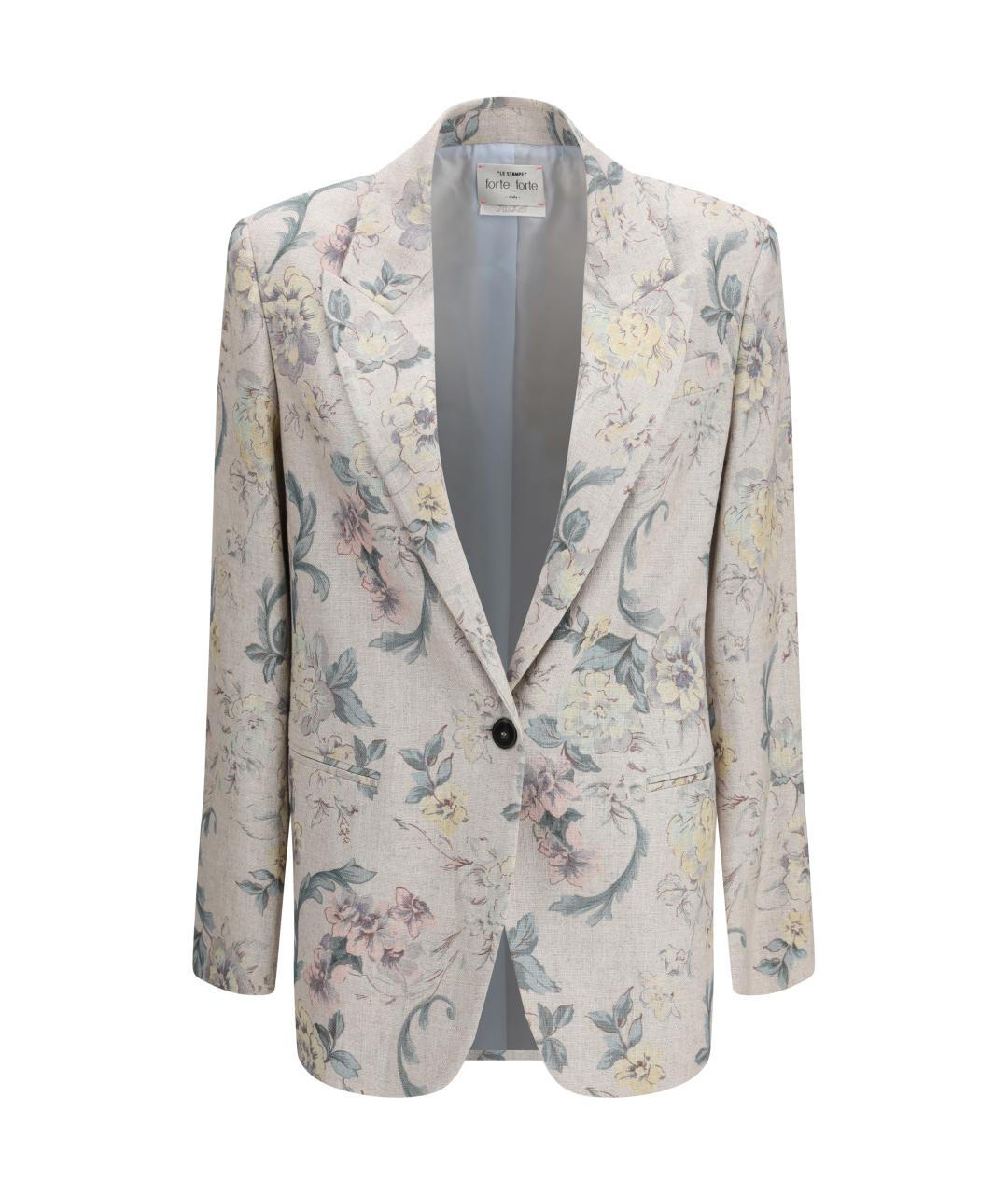 FORTE FORTE Мульти вискозный жакет/пиджак, фото 1