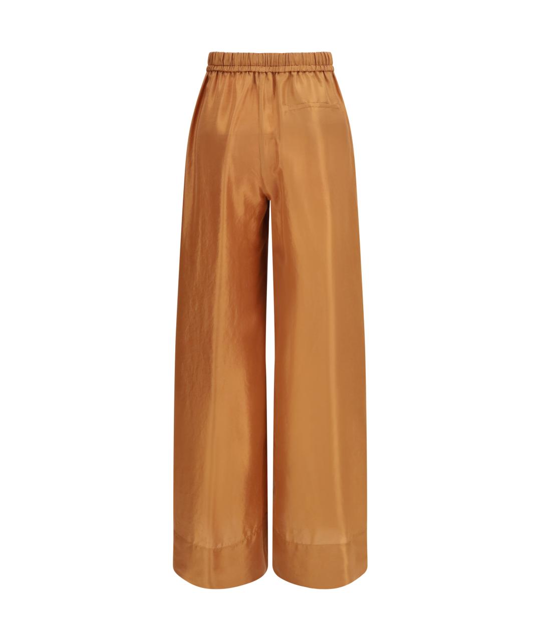 FORTE FORTE Шелковые прямые брюки, фото 2