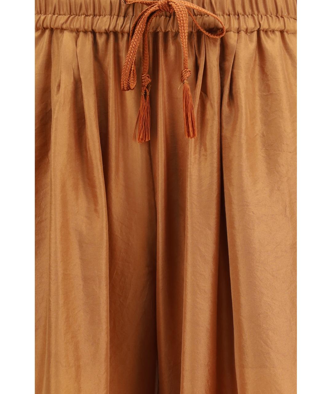 FORTE FORTE Шелковые прямые брюки, фото 3