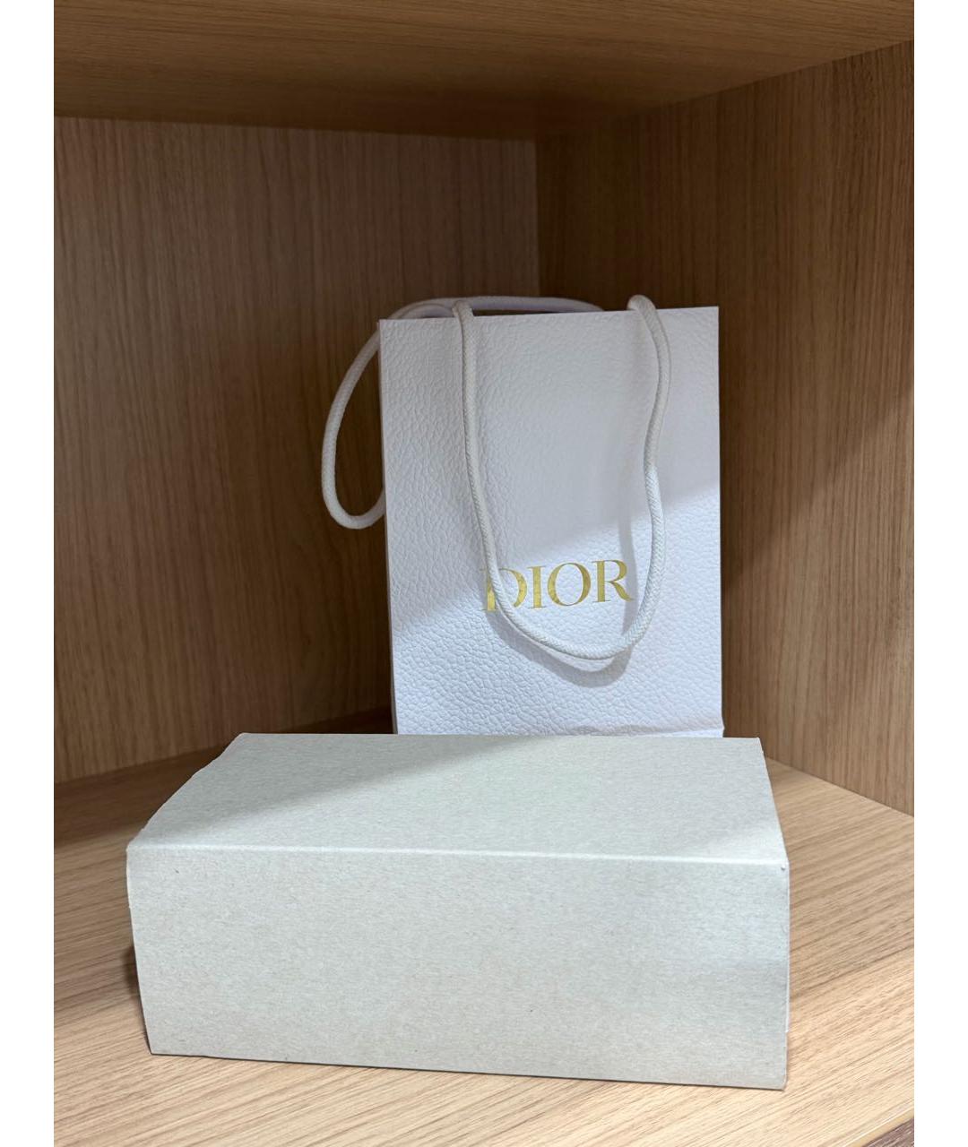 CHRISTIAN DIOR Черные пластиковые солнцезащитные очки, фото 4