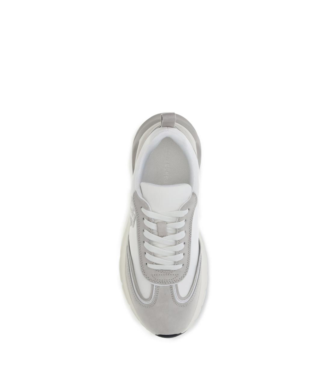 TORY BURCH Белые замшевые кроссовки, фото 4