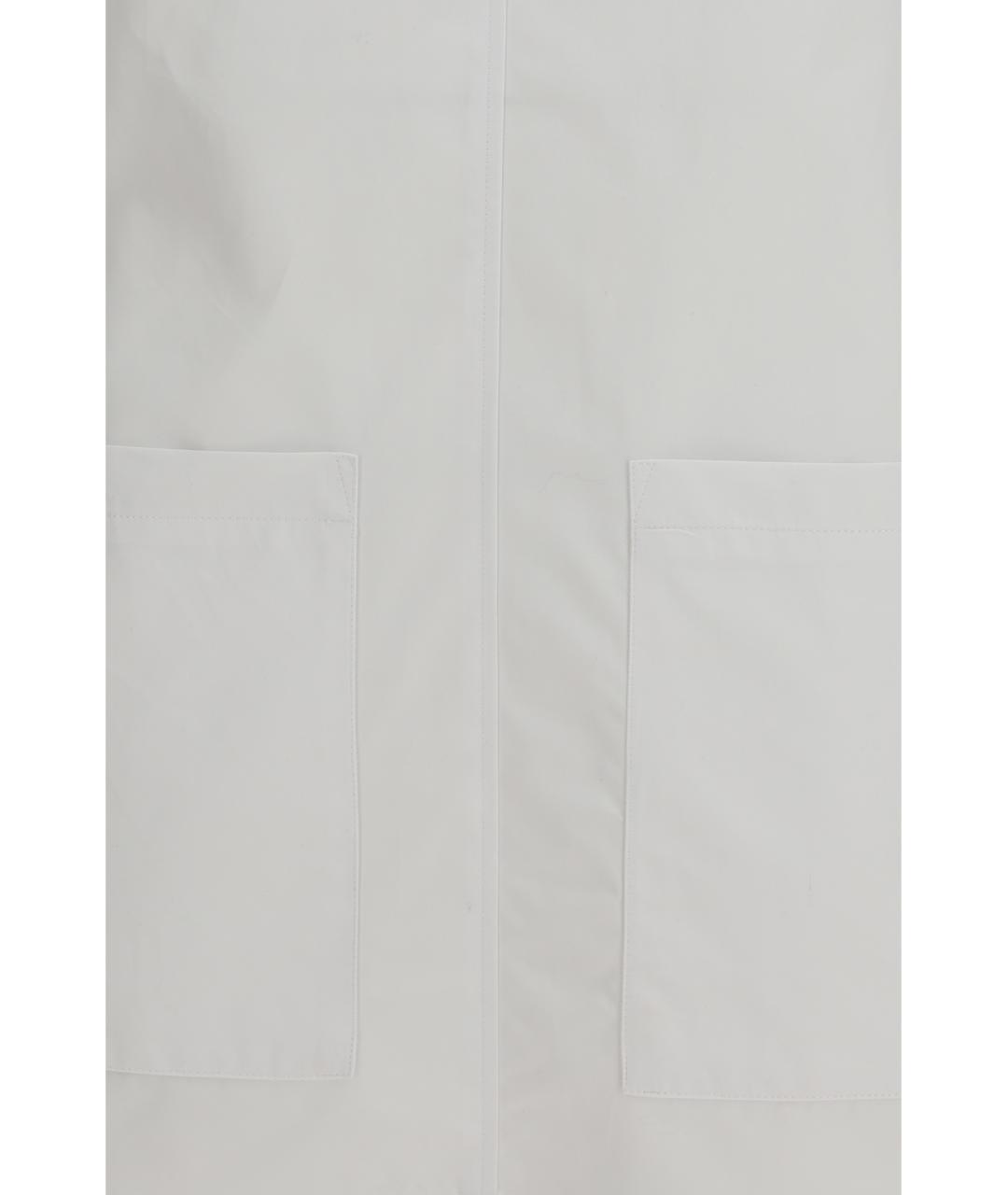 COURREGES Белое хлопковое повседневное платье, фото 3