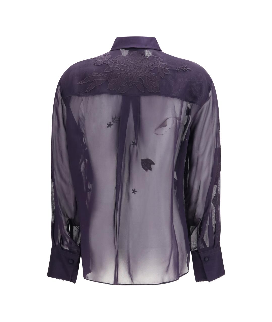 FORTE FORTE Черная вискозная рубашка, фото 2