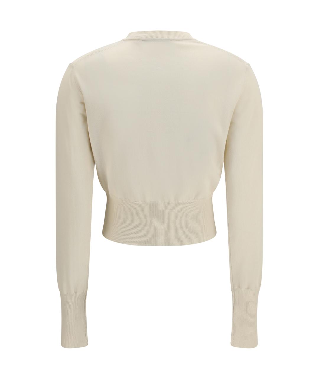 VIVIENNE WESTWOOD Бежевый хлопковый кардиган, фото 2