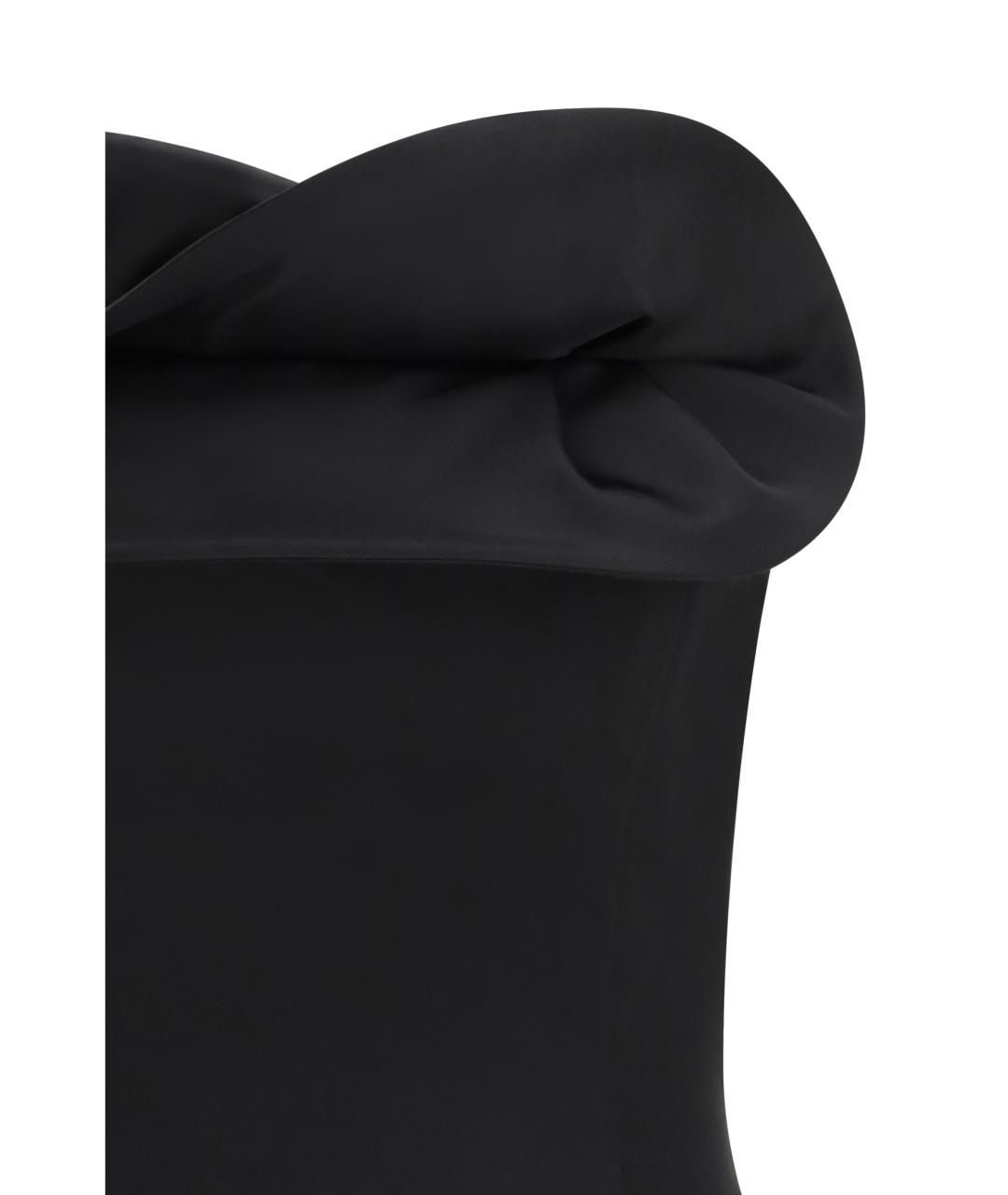 MAGDA BUTRYM Черный шерстяной корсет, фото 3