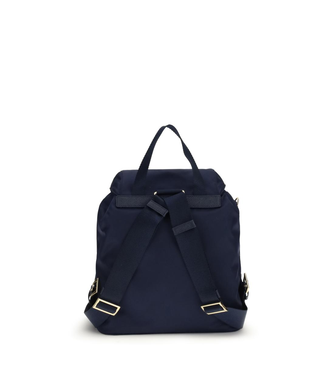 PRADA Темно-синий тканевый рюкзак, фото 2