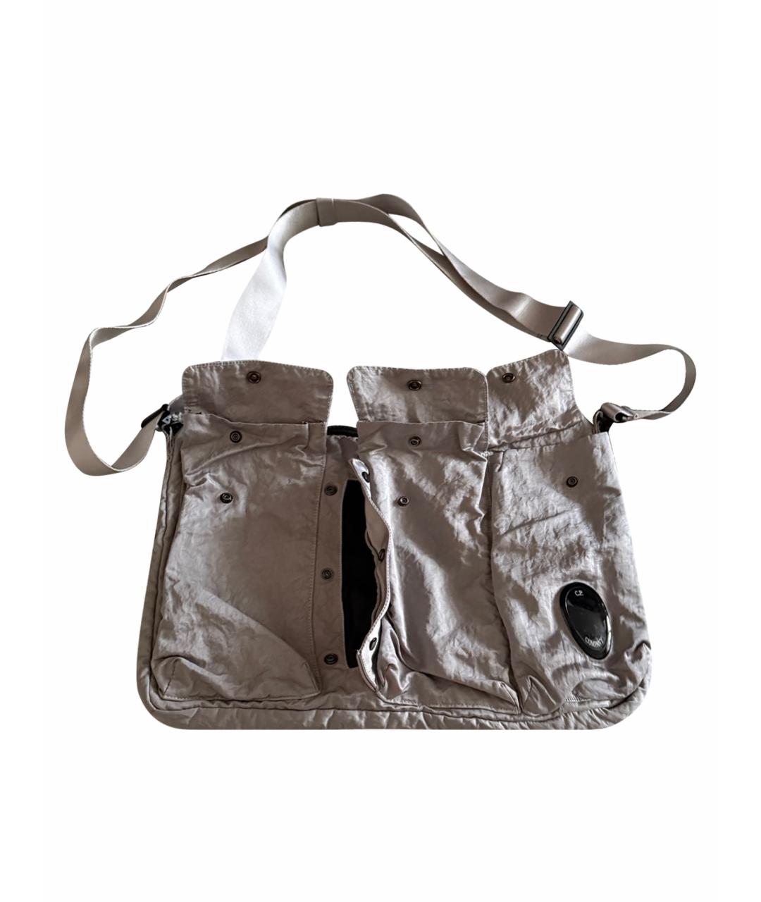 CP COMPANY Серебряная сумка на плечо, фото 1