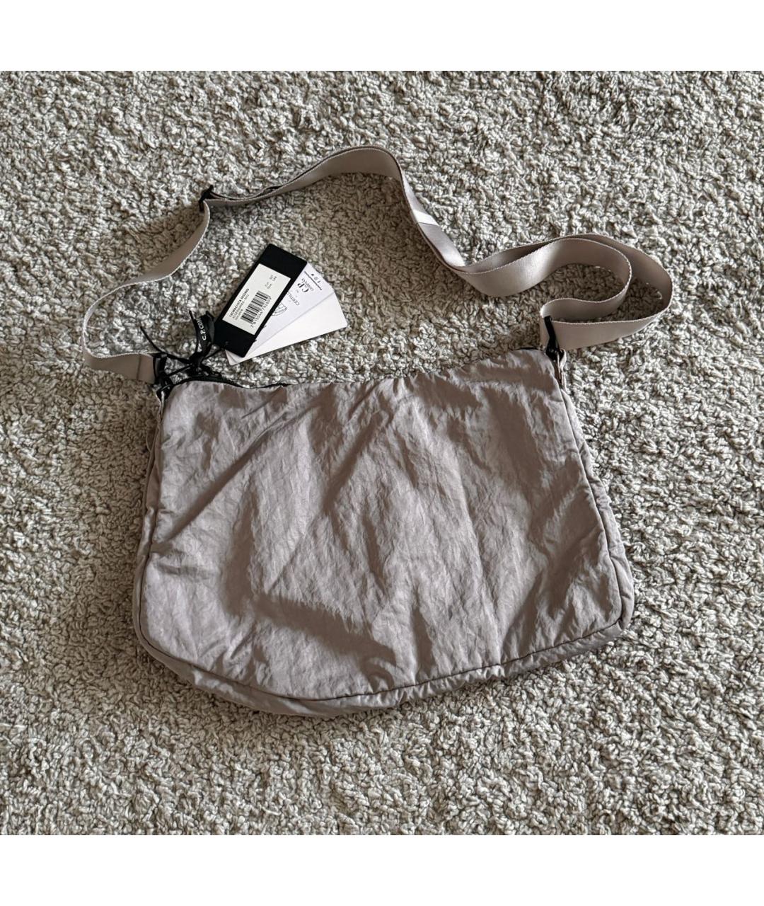 CP COMPANY Серебряная сумка на плечо, фото 4