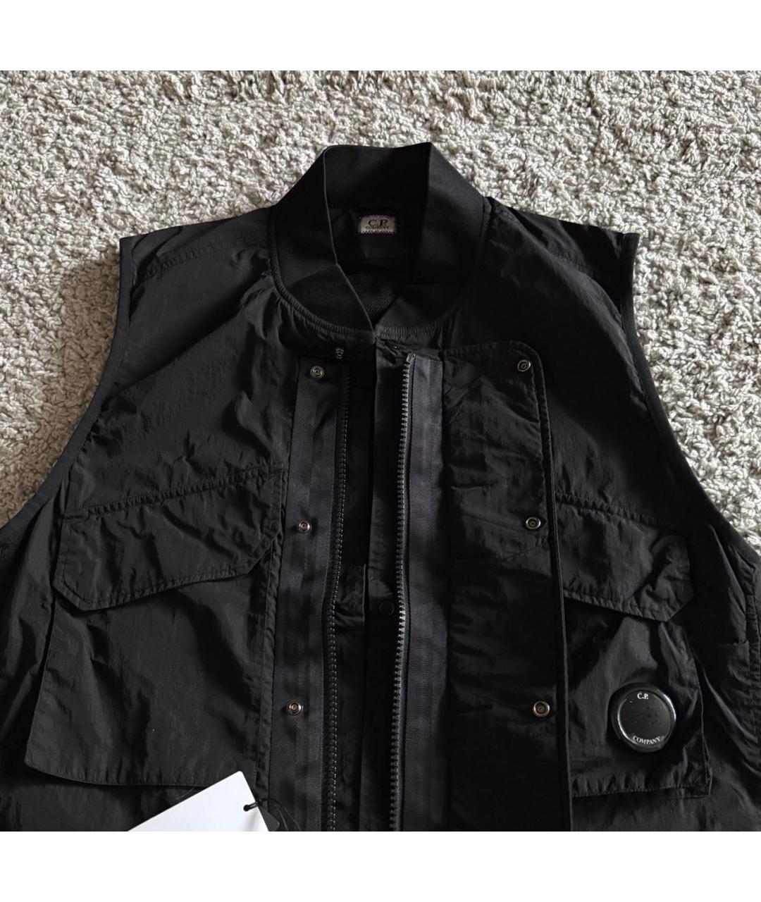 CP COMPANY Черный жилет, фото 3