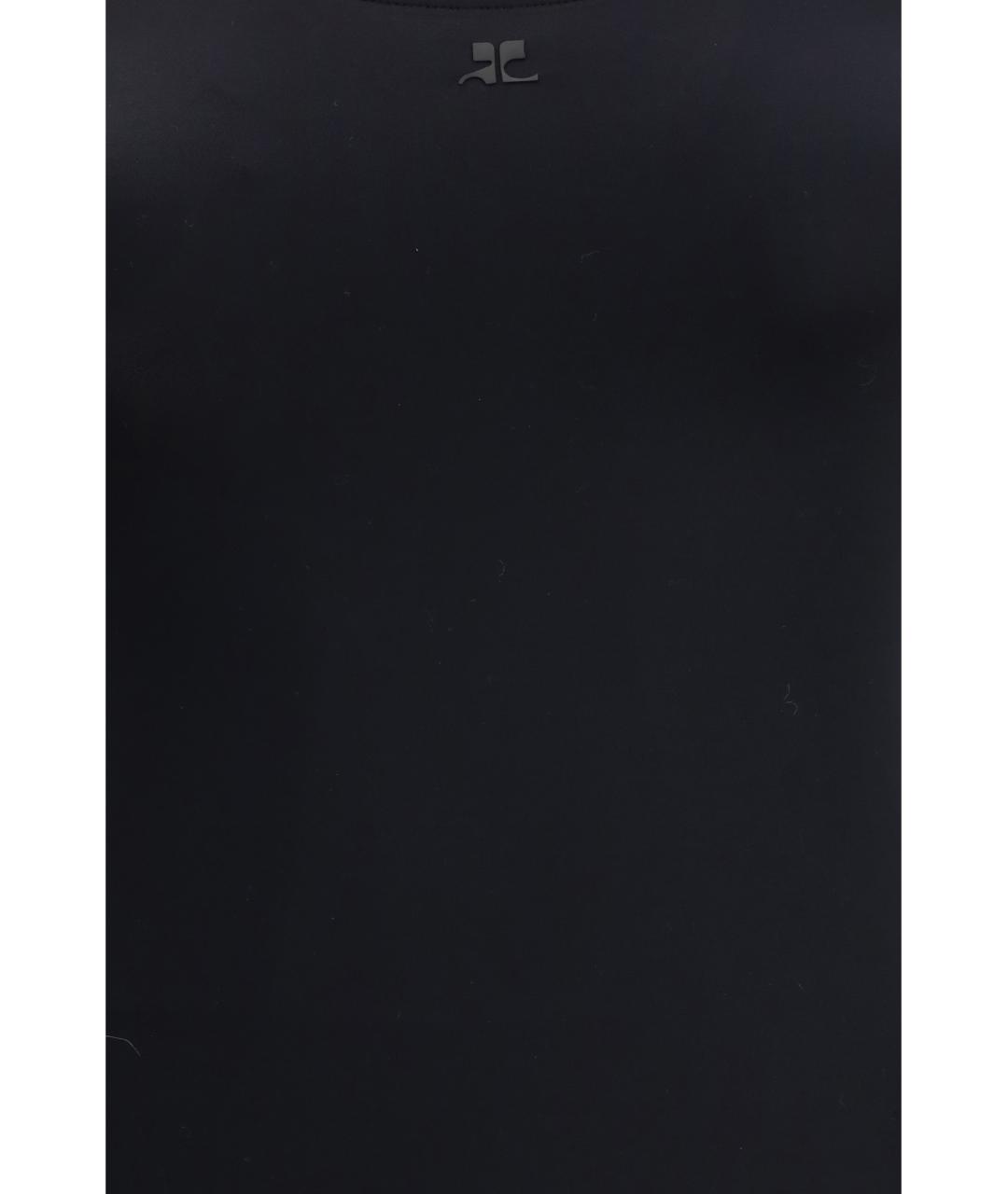 COURREGES Черный полиамидовый купальник, фото 3