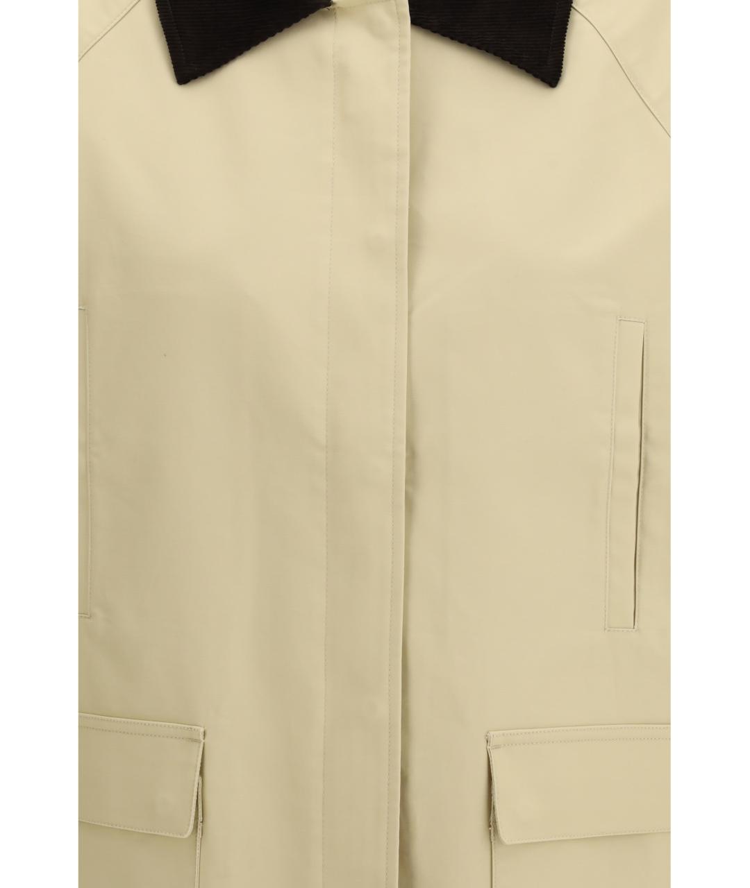 TOTEME Бежевая хлопковая куртка, фото 3
