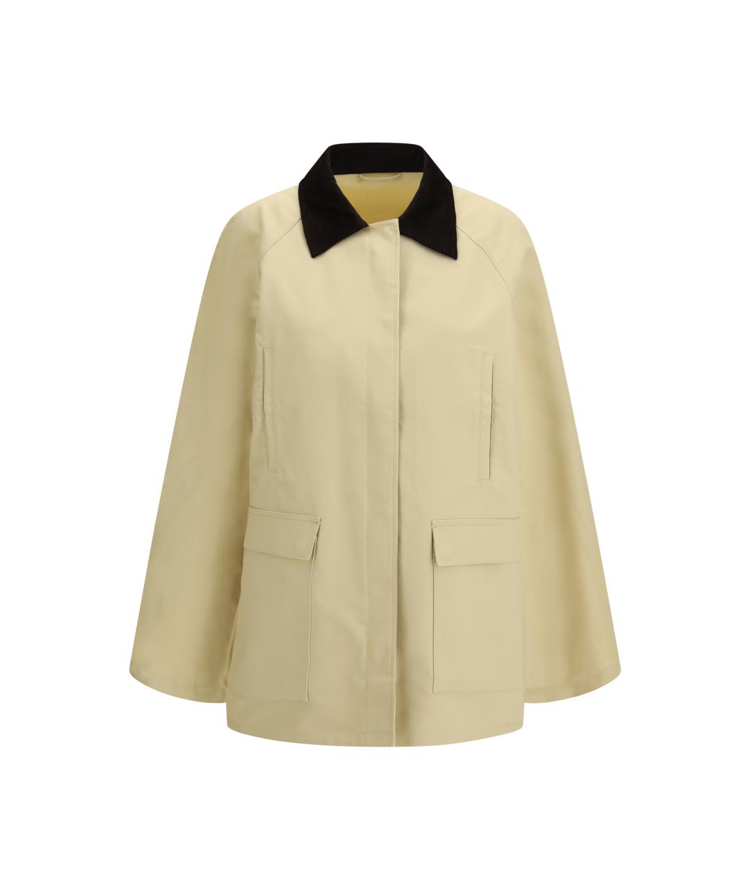 TOTEME Бежевая хлопковая куртка, фото 1