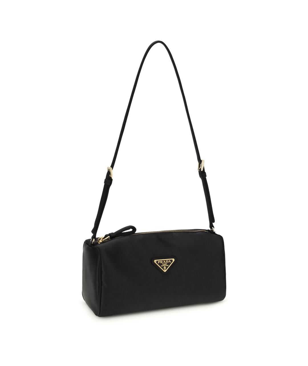 PRADA Черная тканевая сумка через плечо, фото 2